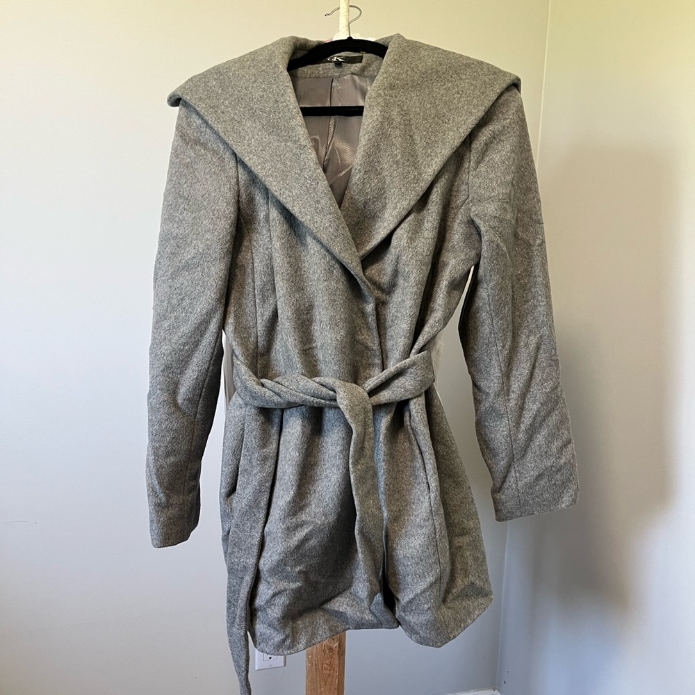 Calvin Klein Wool Trench Coat